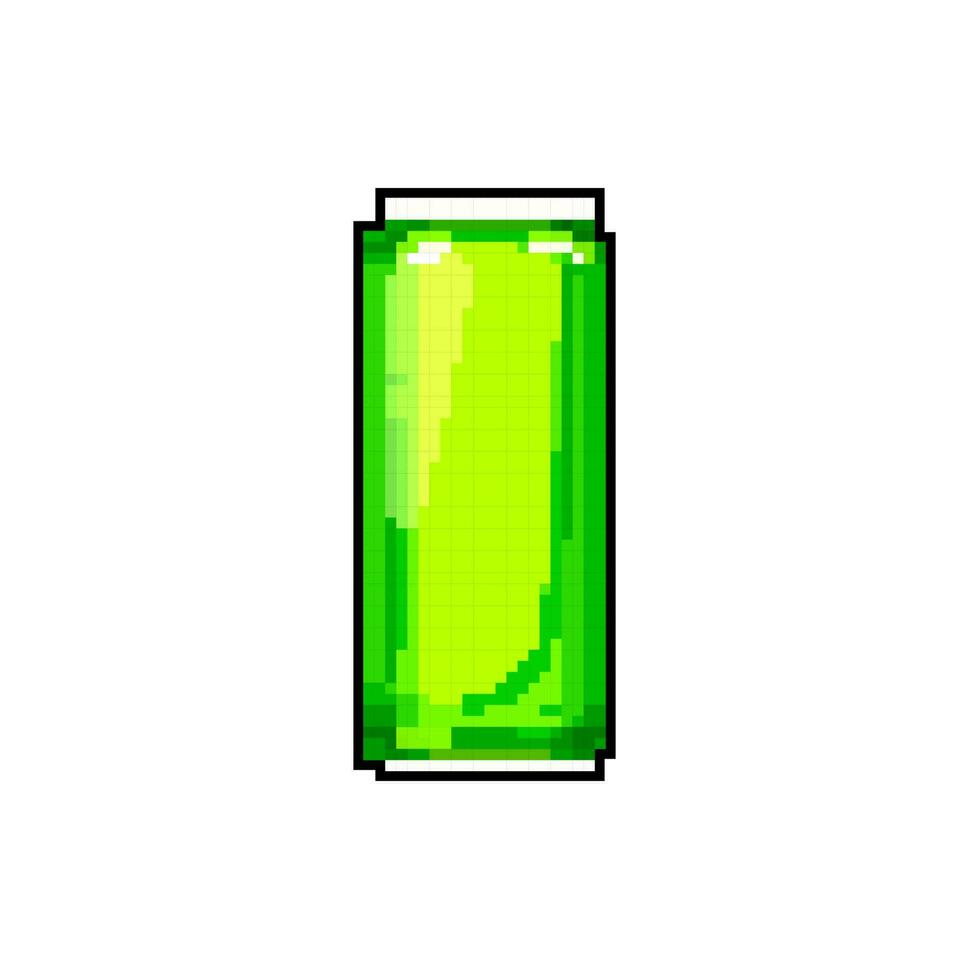orgânico suco garrafa jogos pixel arte vetor ilustração