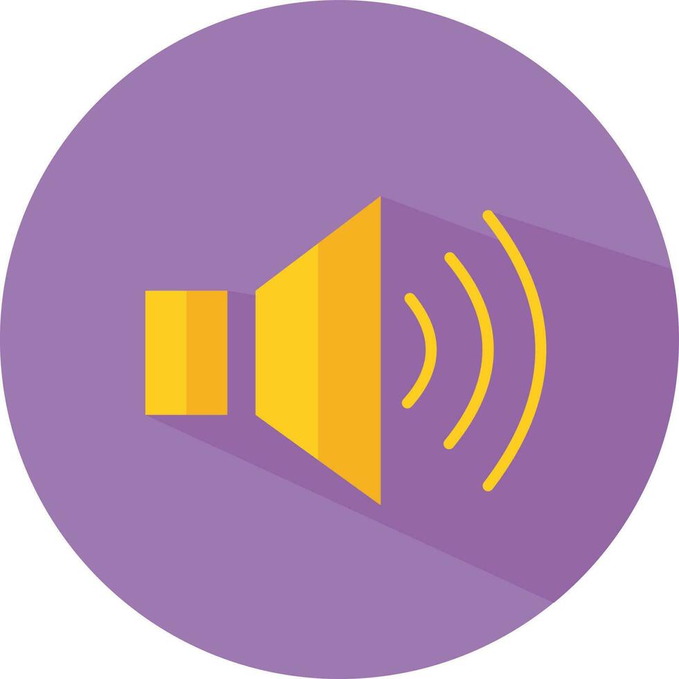 icone alto falante audio vetor