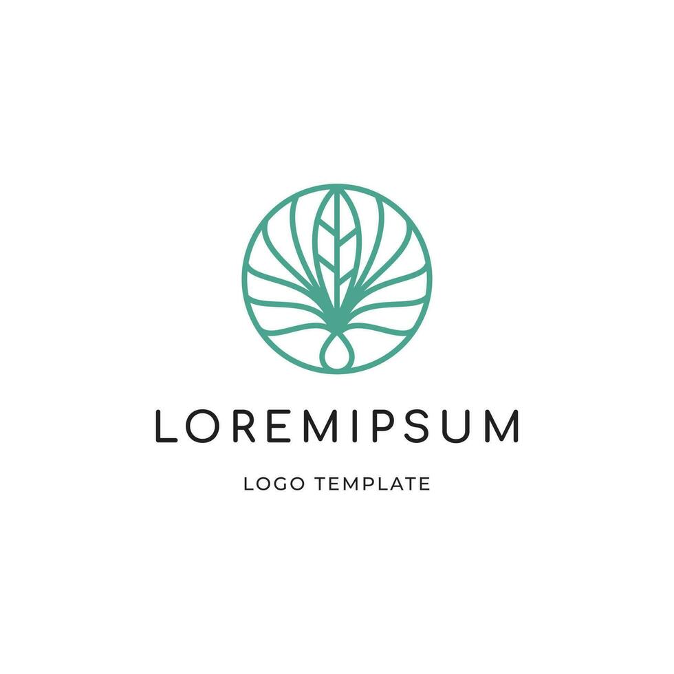 simples luxo ioga logotipo modelo vetor