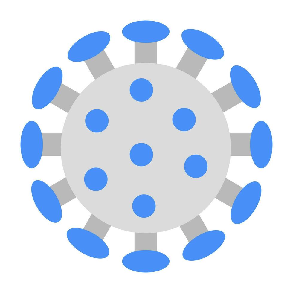 uma plano Projeto ícone do covid-19 vetor