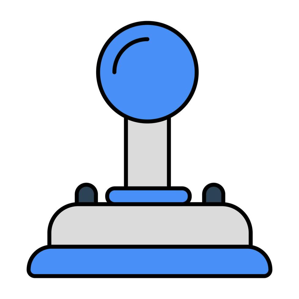 ícone de design moderno do joystick vetor