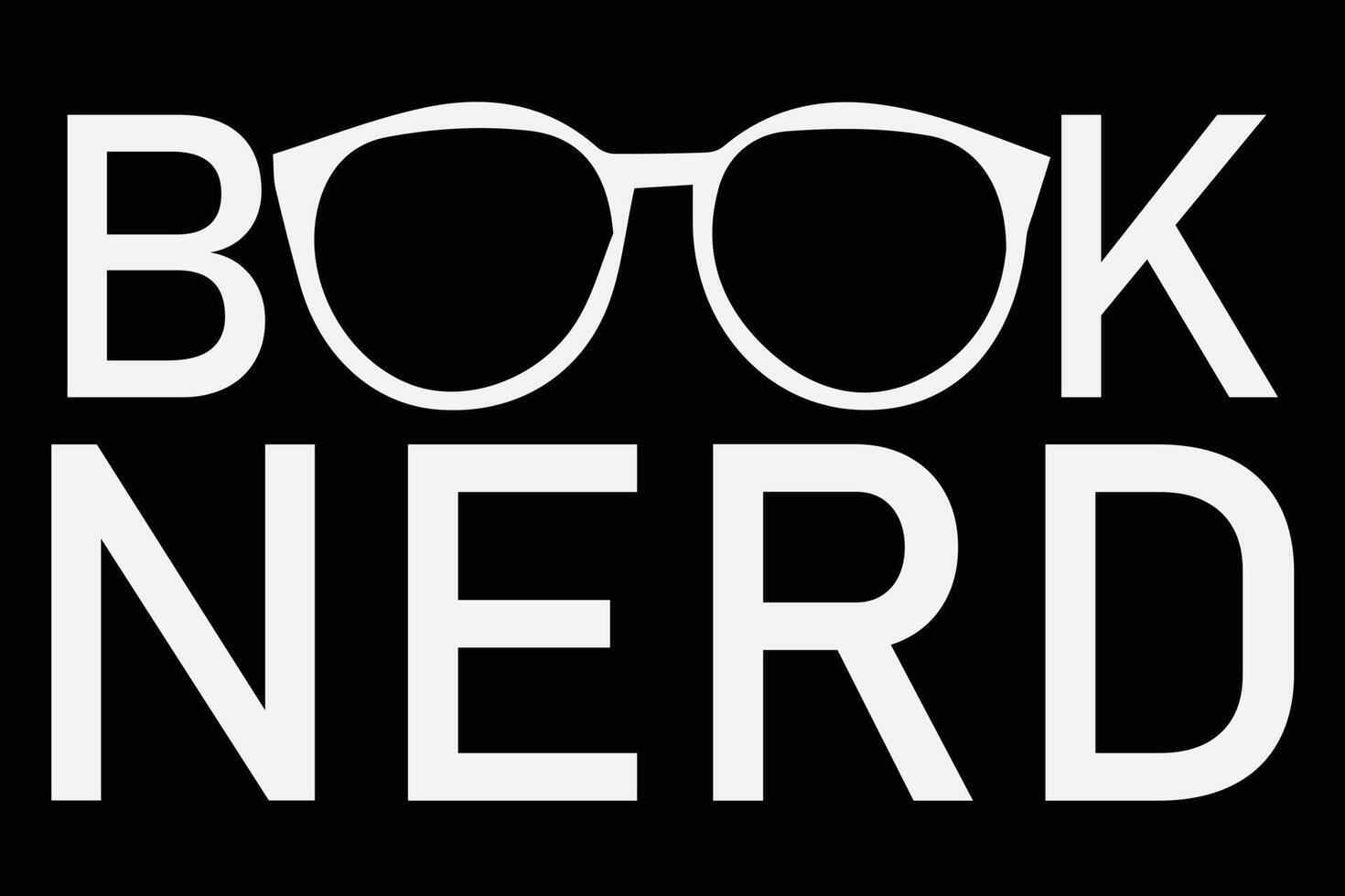 livro nerd engraçado livro amante camiseta Projeto vetor