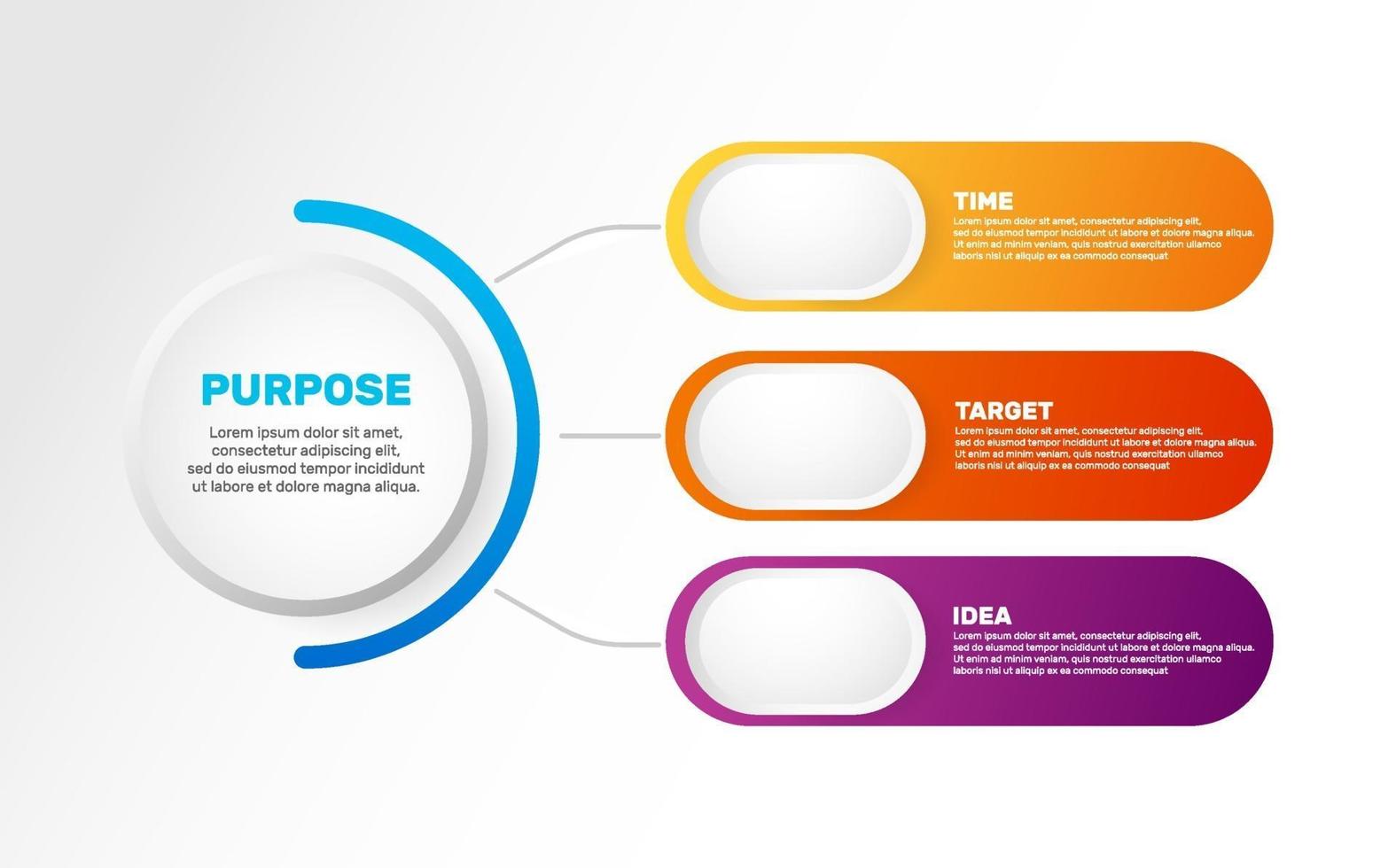 design de infográficos de linha do tempo vetor