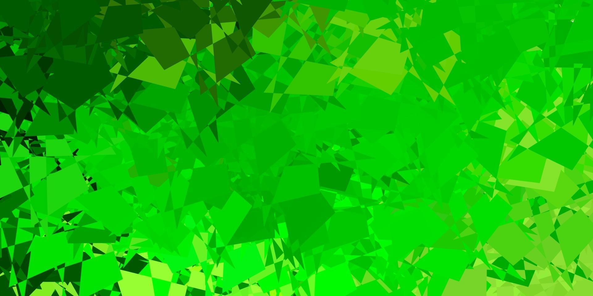 fundo vector verde e amarelo claro com formas aleatórias