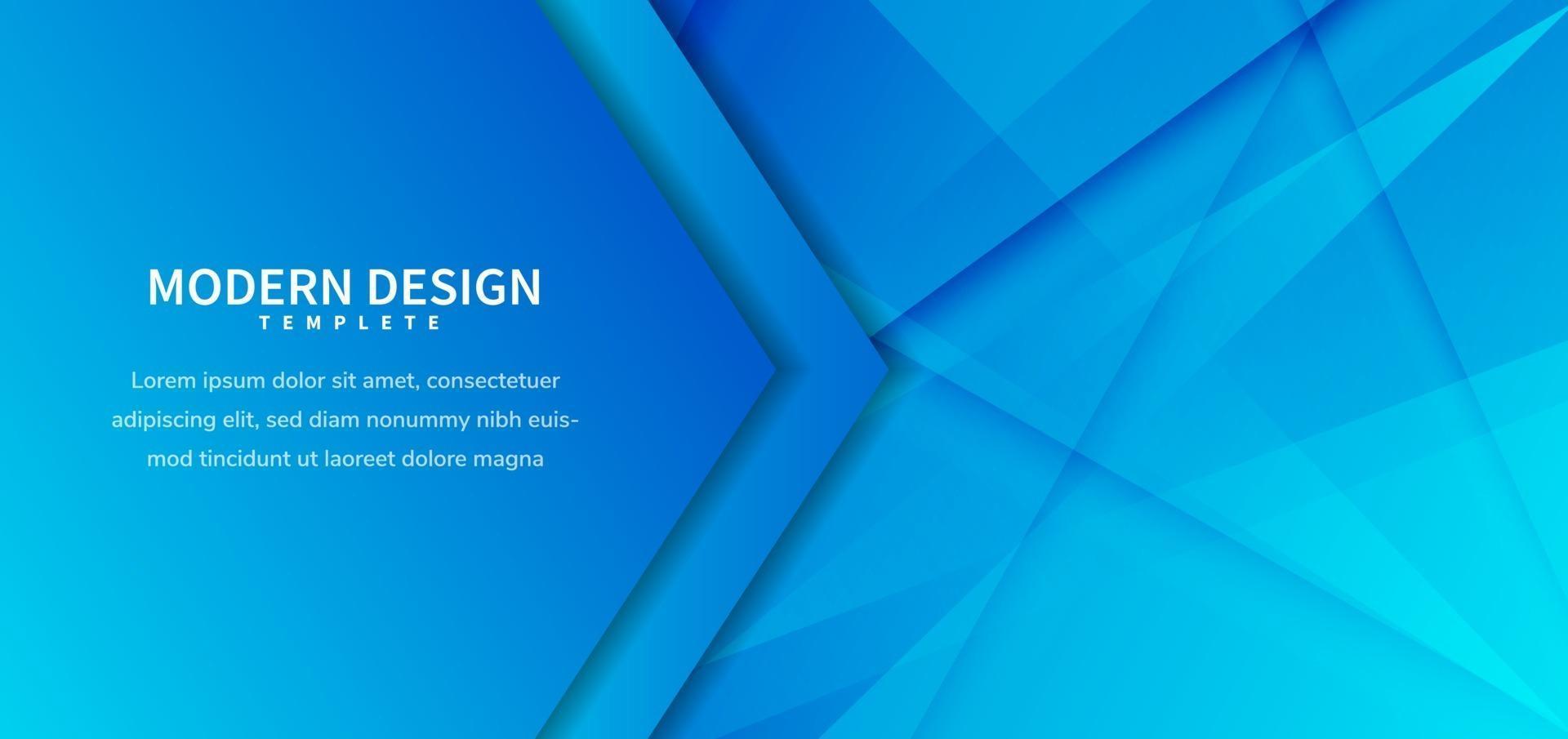 template vector abstract blue diagonal background para banner de negócios para anúncio