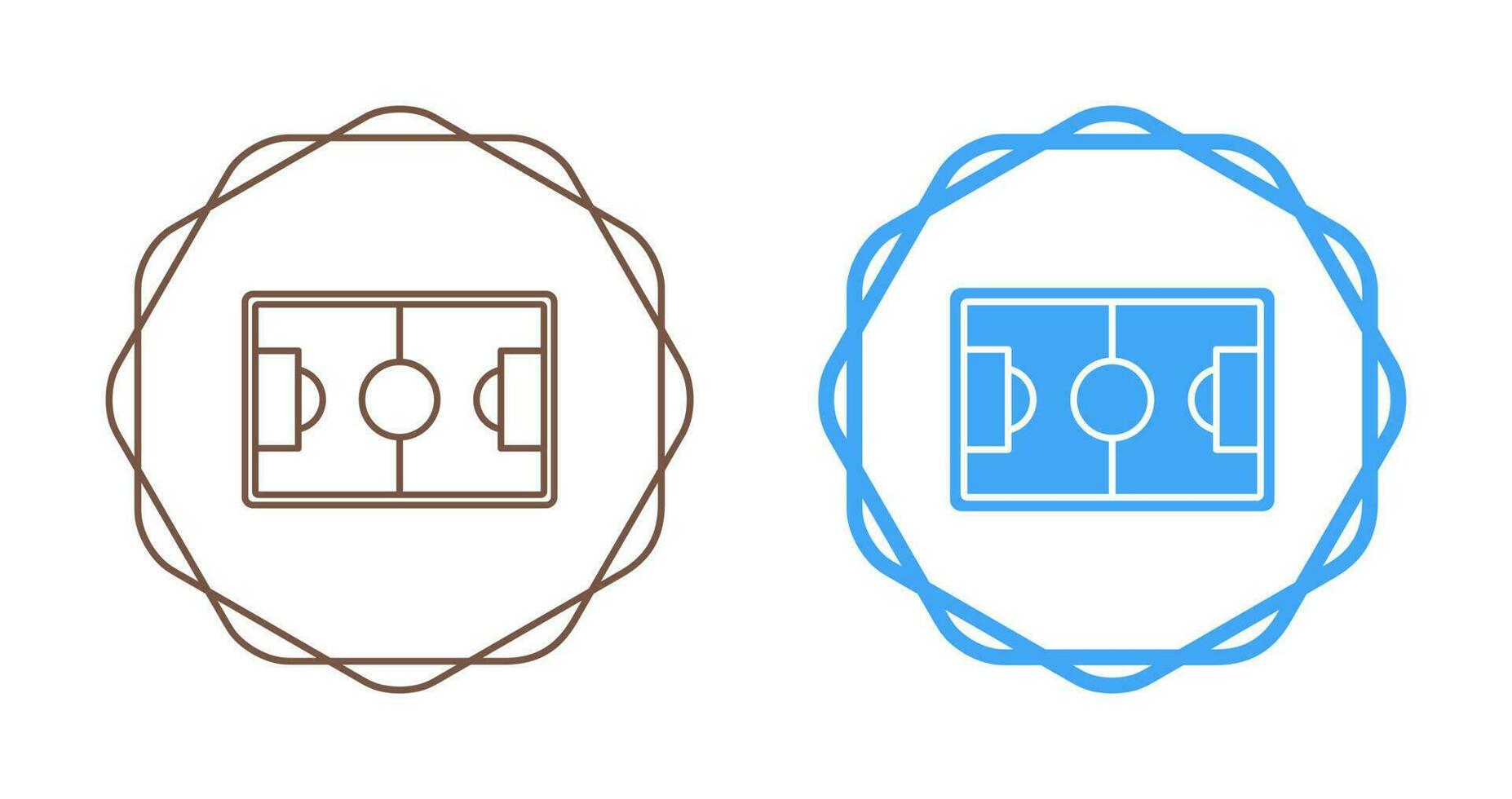 ícone de vetor de futebol de mesa