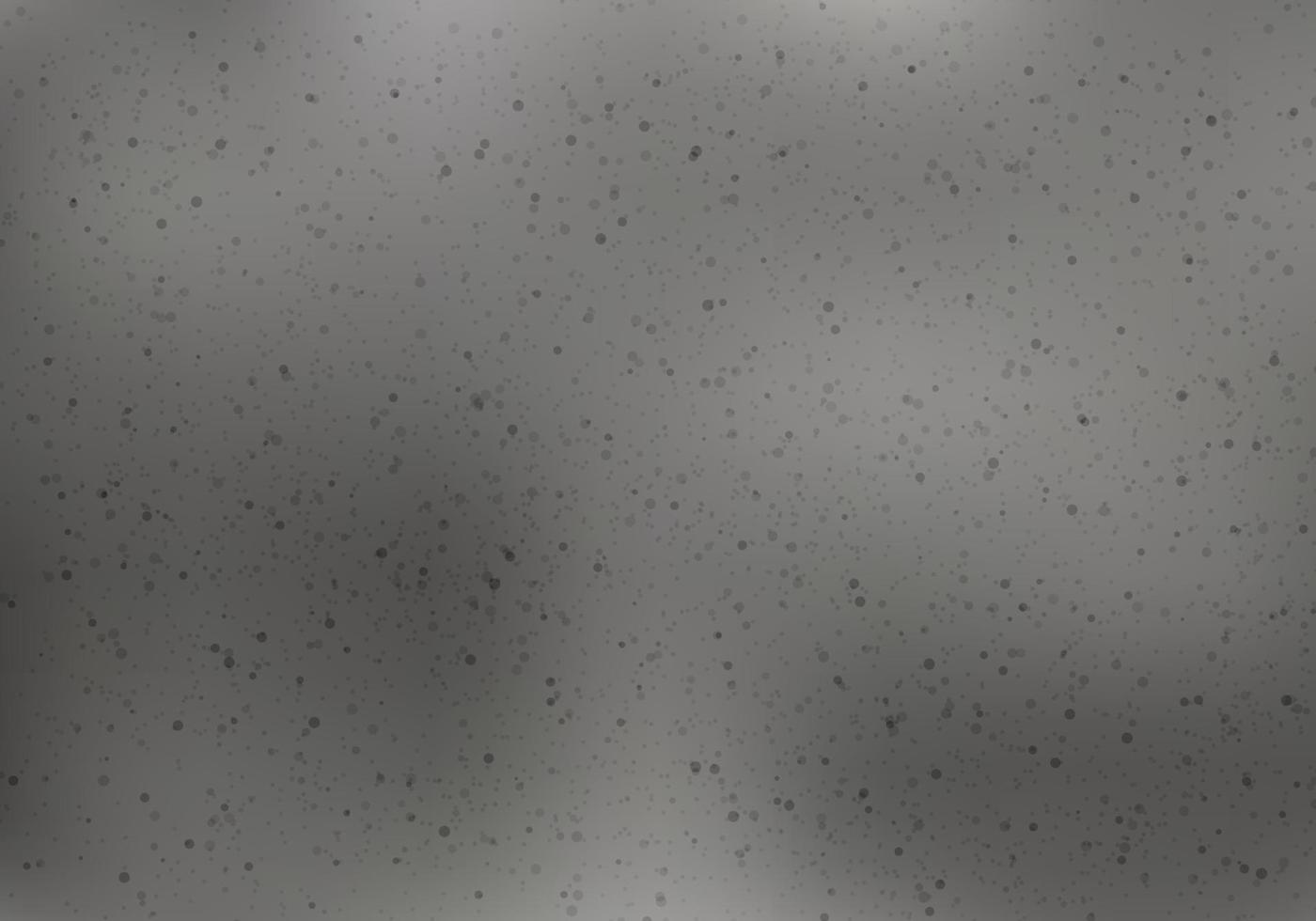 abstrato preto pequenos pontos minúsculos poeira granulada espalhada textura de spray em fundo cinza e textura vetor
