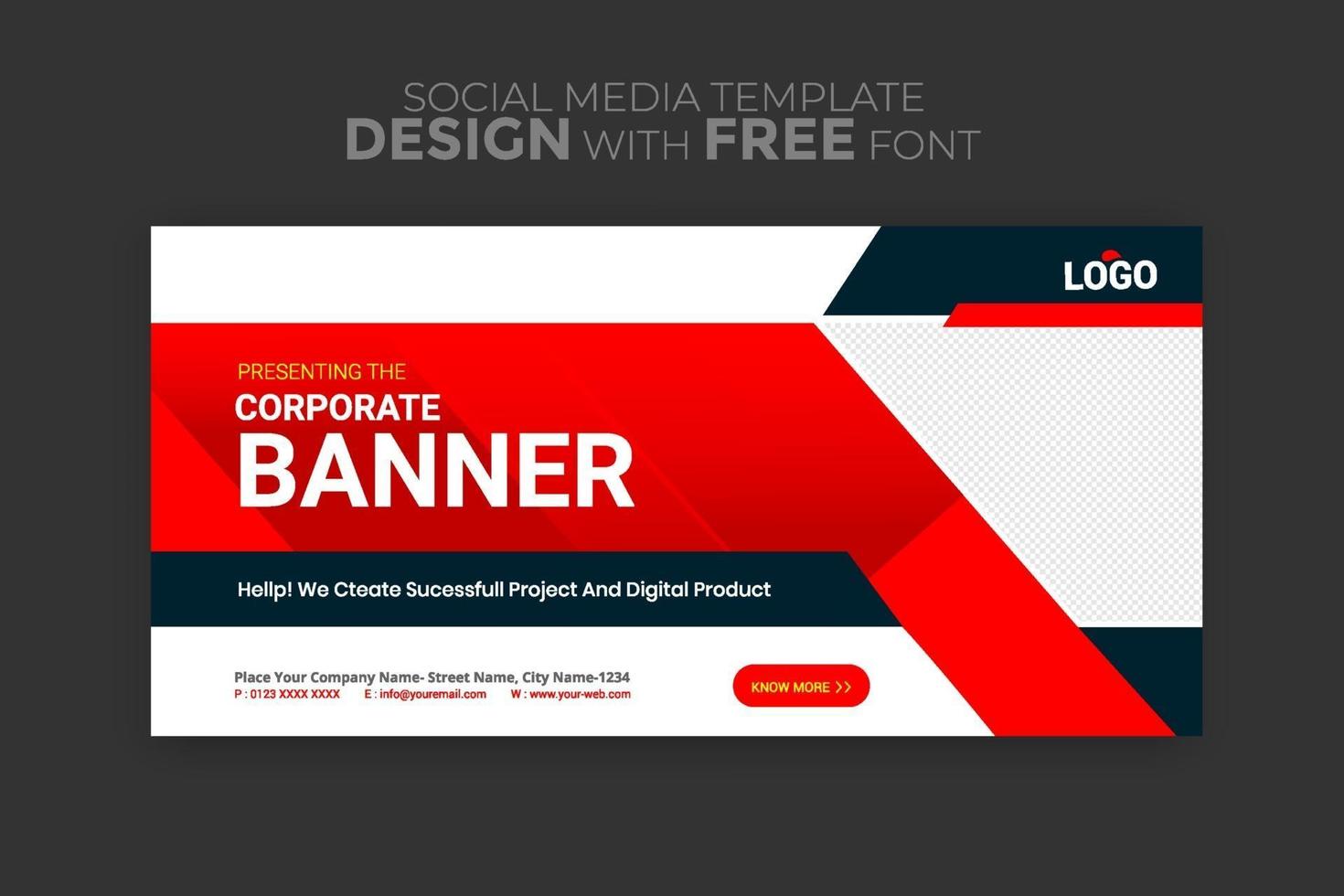 post template digital business marketing social media banner and square flyer poster promoção editável web banner corporativo story ads vetor