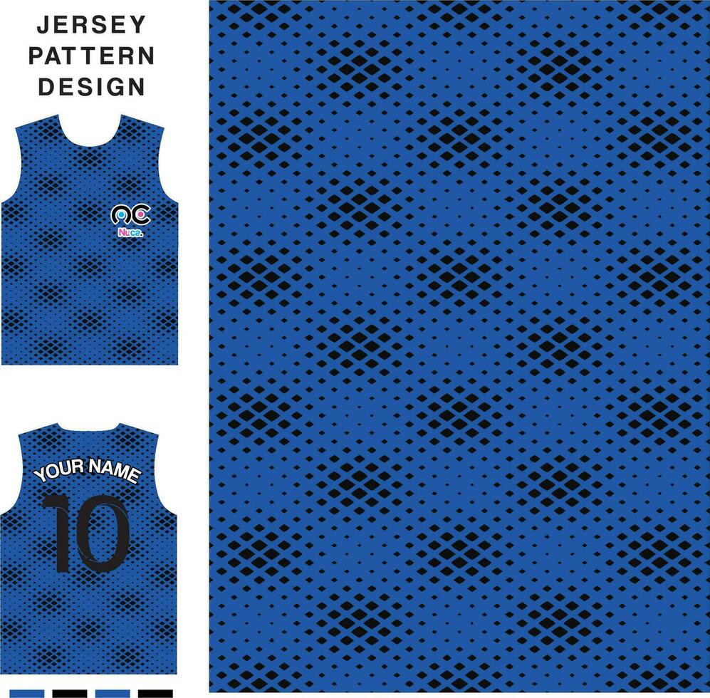 abstrato meio-tom conceito vetor jérsei padronizar modelo para impressão ou sublimação Esportes uniformes futebol voleibol basquetebol e-sports ciclismo e pescaria livre vetor.