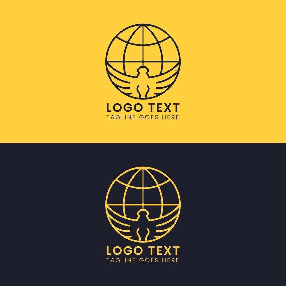 modelo de vetor de logotipo e vetor livre de símbolo