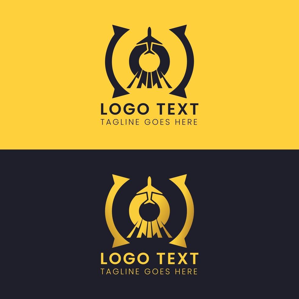 modelo de vetor de logotipo e vetor livre de símbolo