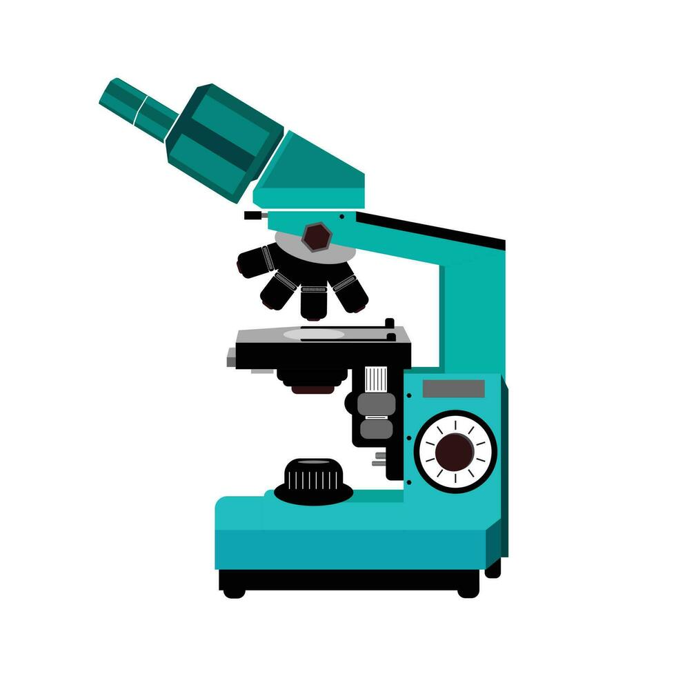 ótico microscópio ou luz microscópio vetor