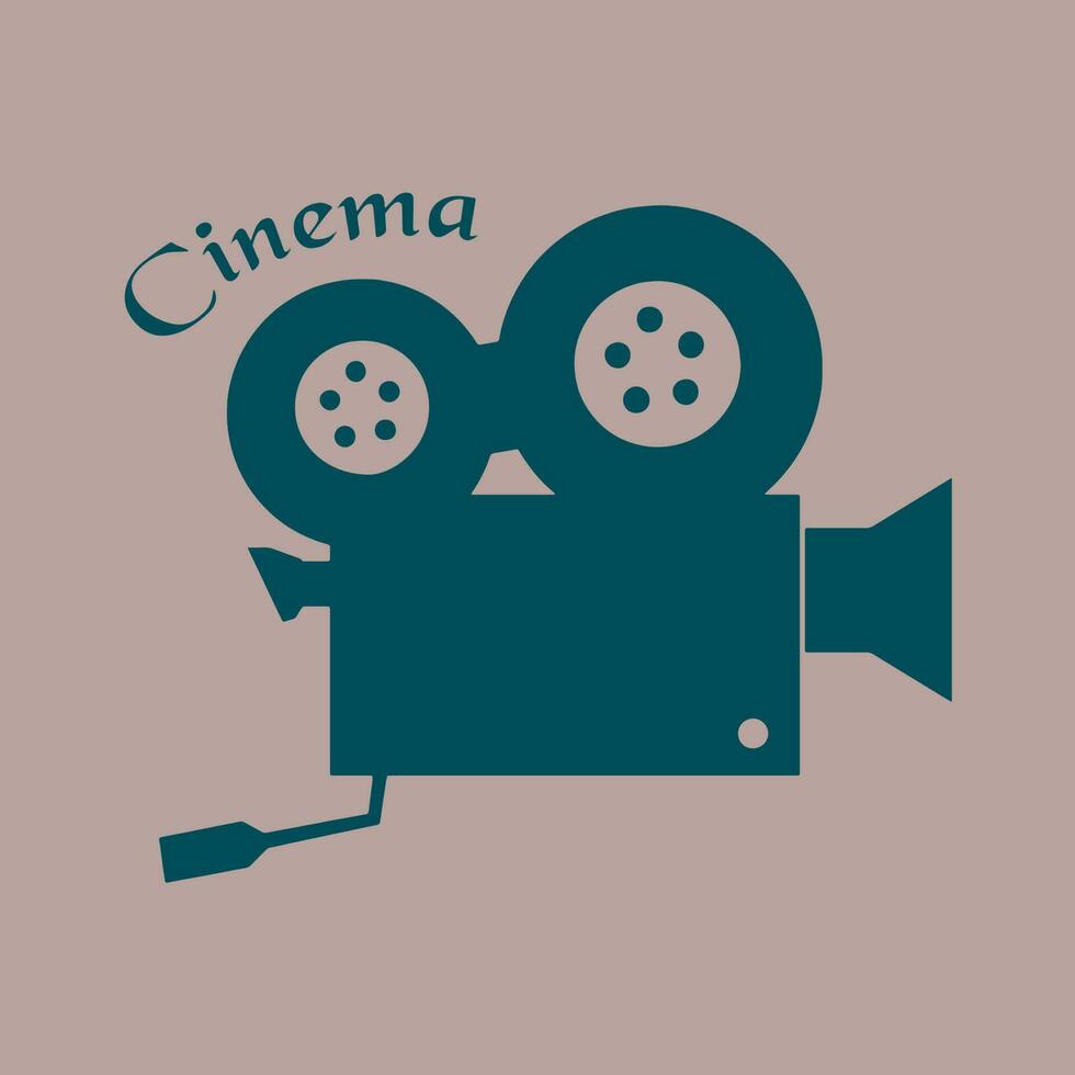 Câmera cinema vetor arte, ilustração e gráfico