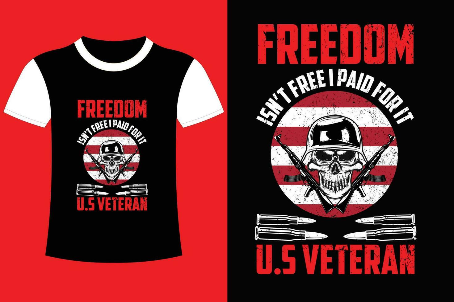 EUA liberdade t camisa Projeto. vetor