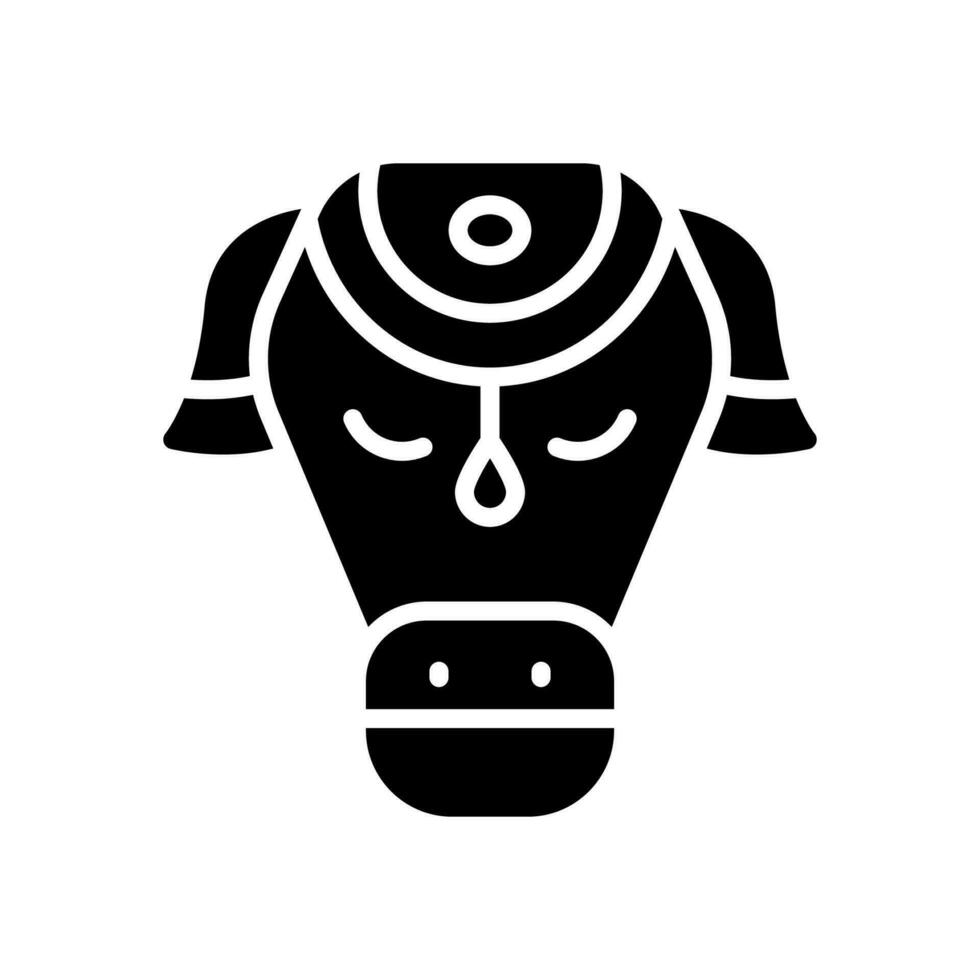 vaca ícone para seu local na rede Internet, móvel, apresentação, e logotipo Projeto. vetor