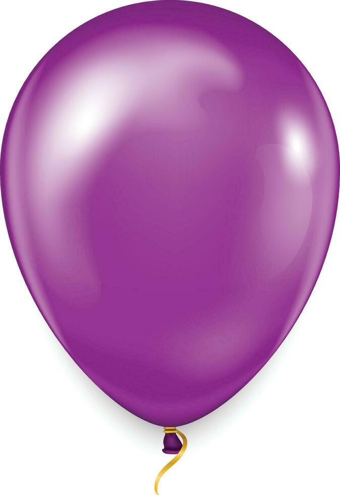 balão de ar quente colorido realista. feriado, voando balão brilhante. isolado no fundo branco. vetor