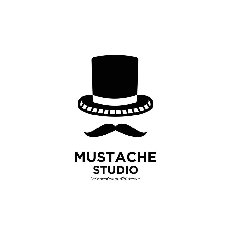 mister filme estúdio vídeo cinema produção de filmes logo design vector icon ilustração