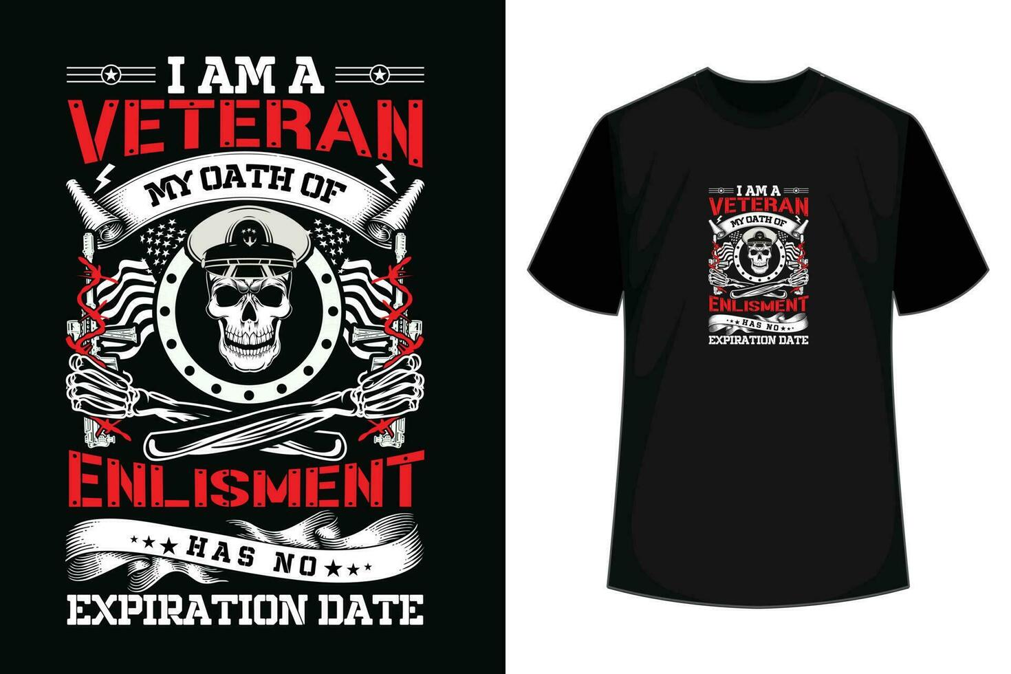 Eu sou uma veterano meu juramento do alistamento tem não expiração encontro camiseta Projeto modelo. veterano tipografia Prêmio vetor camiseta Projeto. ilustração veterano camiseta, EUA exército camiseta