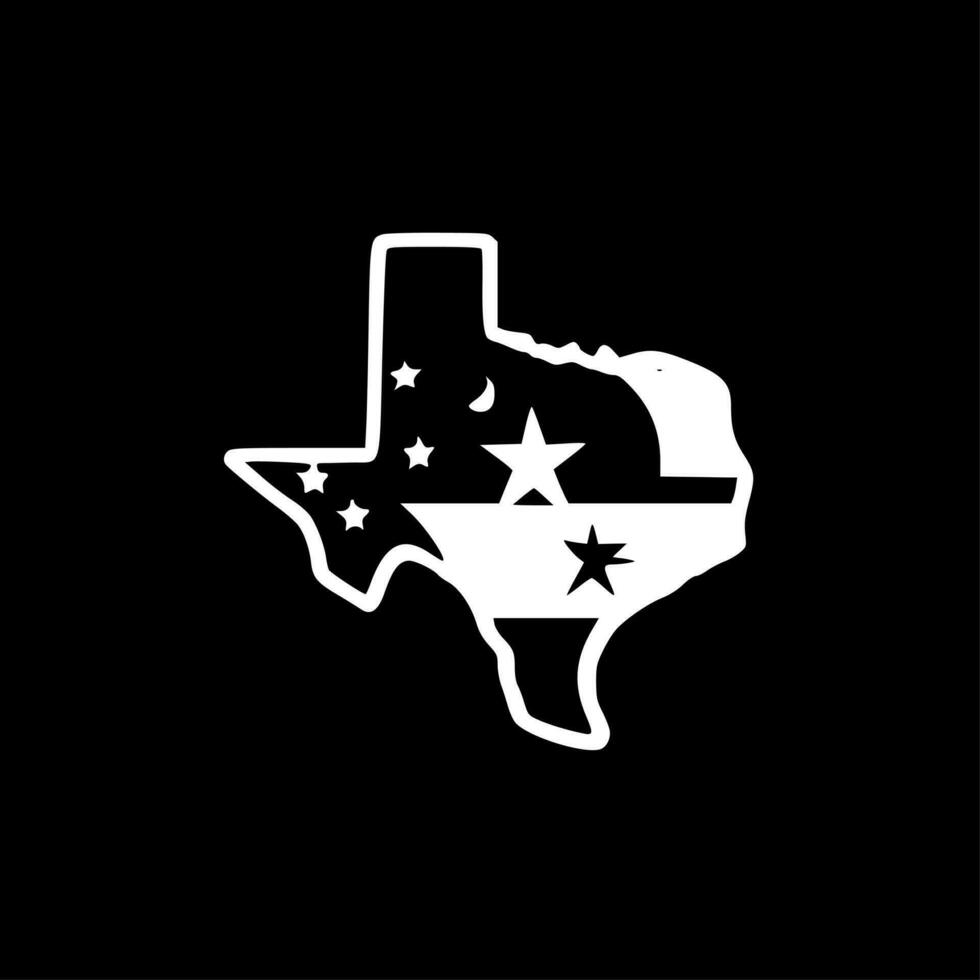 texas - minimalista e plano logotipo - vetor ilustração