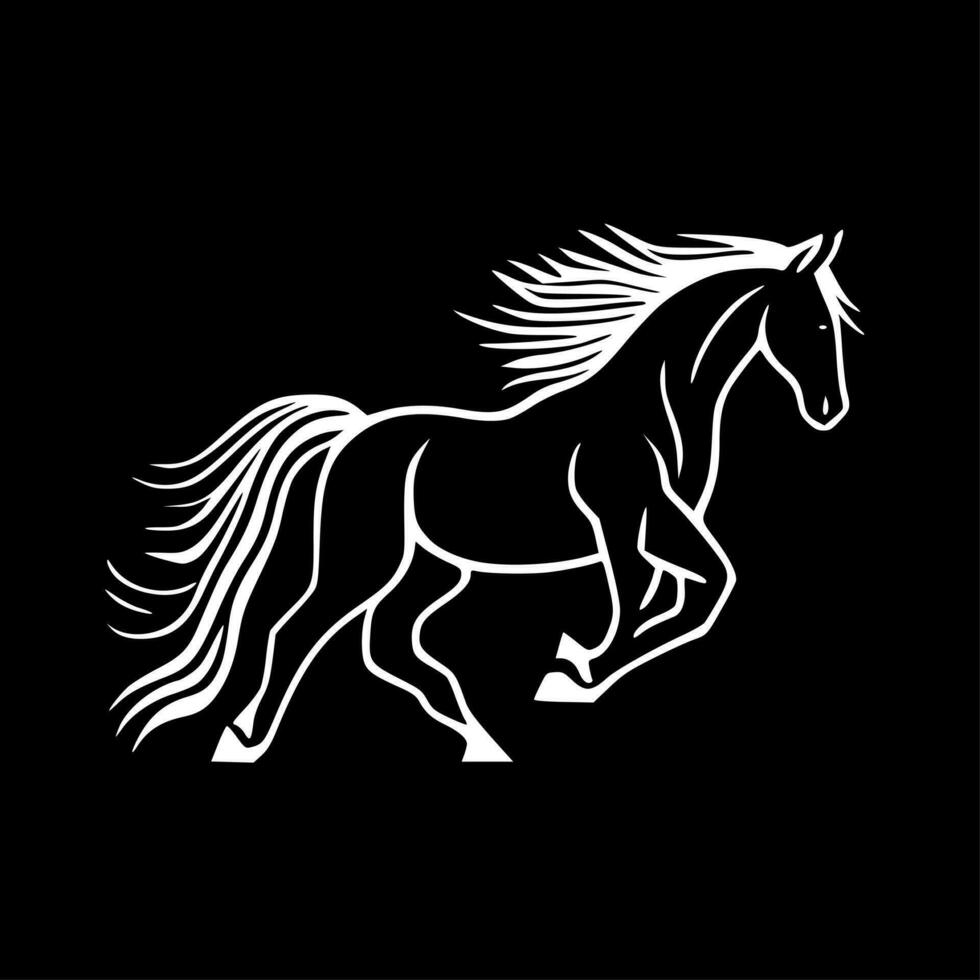 cavalo - Alto qualidade vetor logotipo - vetor ilustração ideal para camiseta gráfico