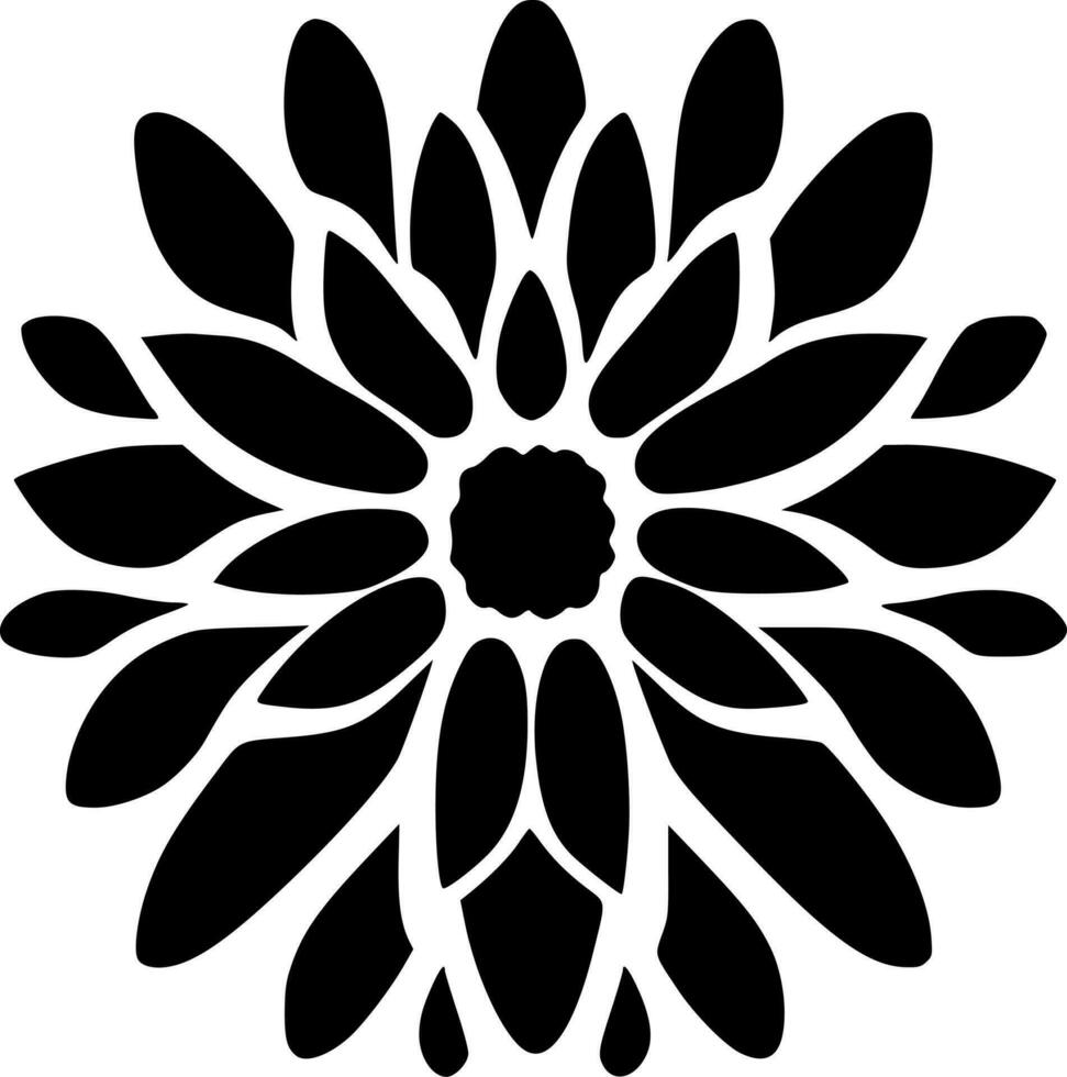 flor padronizar - minimalista e plano logotipo - vetor ilustração