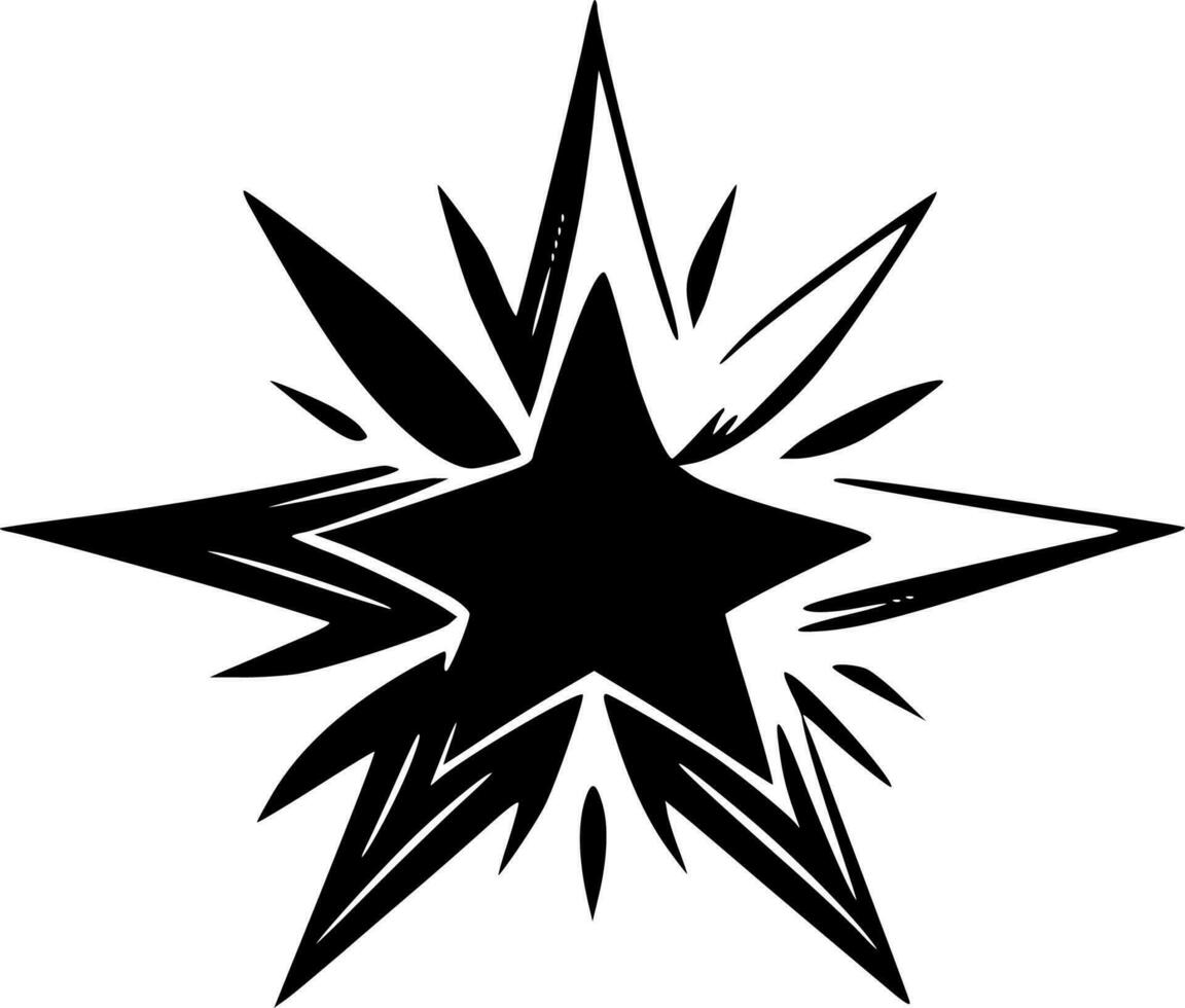 Estrela - Alto qualidade vetor logotipo - vetor ilustração ideal para camiseta gráfico
