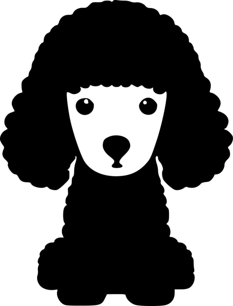 poodle - Alto qualidade vetor logotipo - vetor ilustração ideal para camiseta gráfico