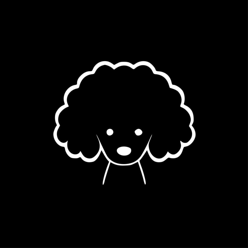 poodle - Alto qualidade vetor logotipo - vetor ilustração ideal para camiseta gráfico