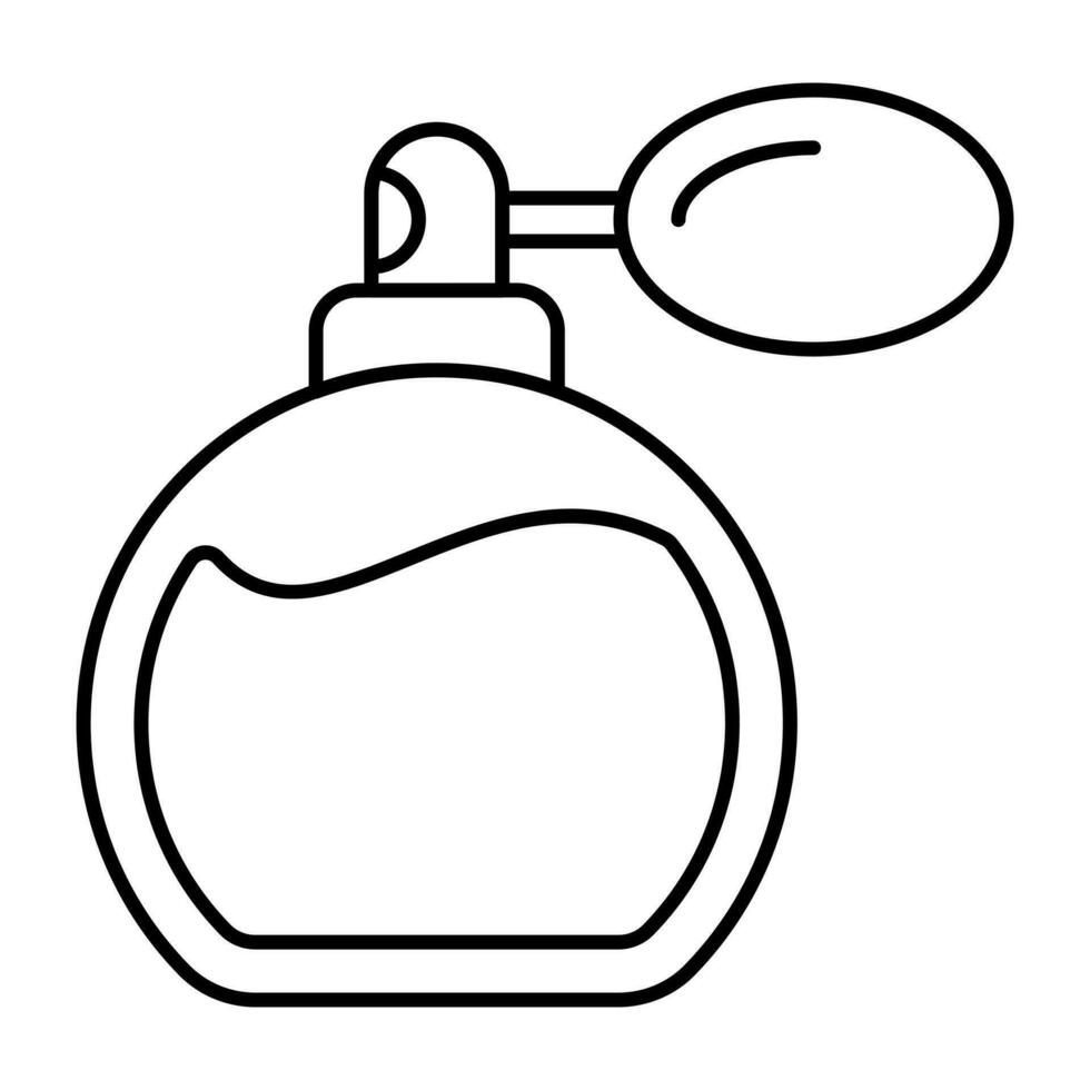 uma único Projeto ícone do perfume vetor