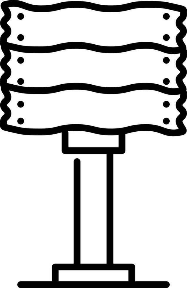 tabuleta ícone ou símbolo dentro Preto contorno. vetor