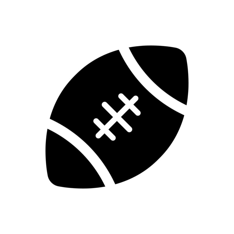 ícone do futebol americano vetor