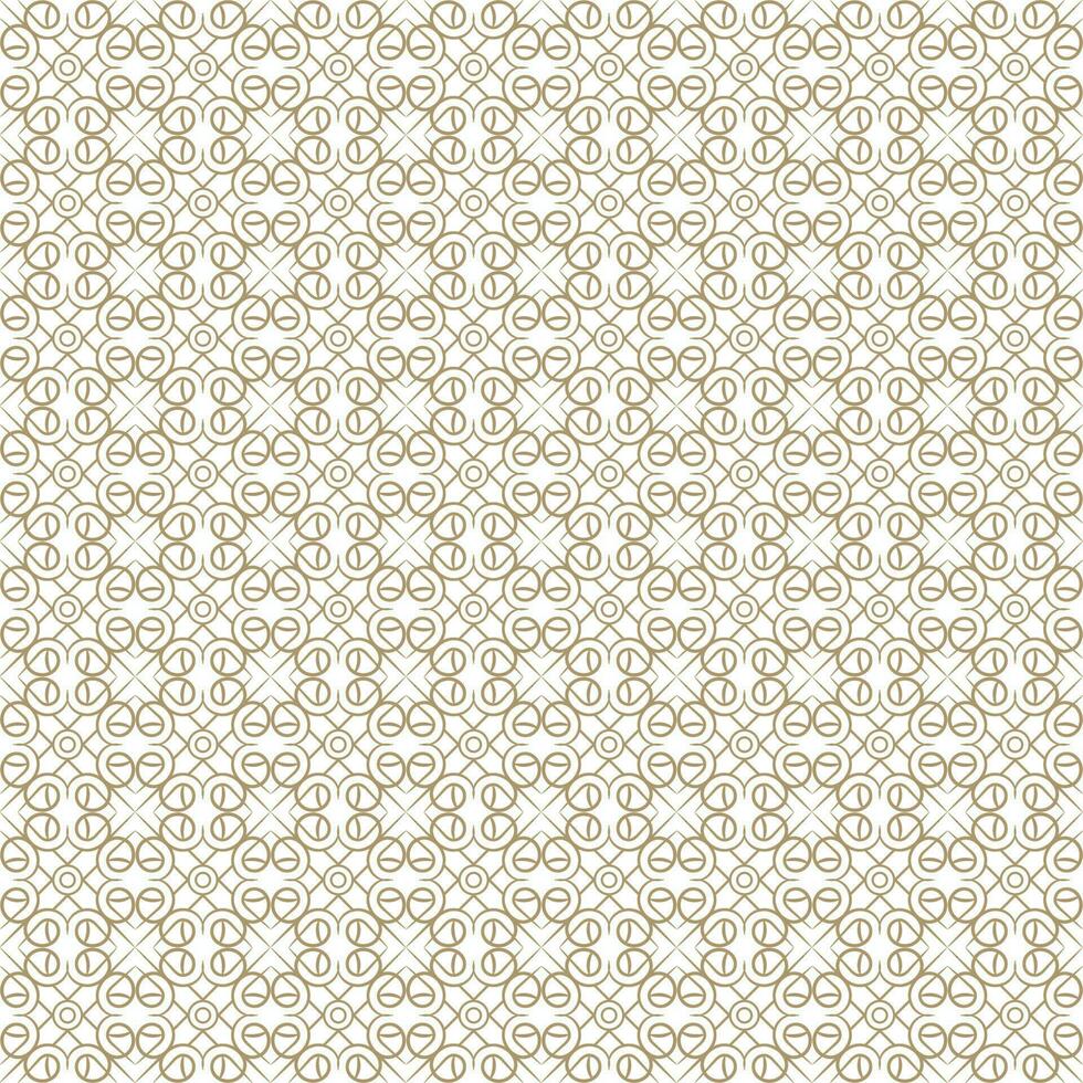 abstrato simples geométrico vetor desatado padronizar com ouro linha textura em branco fundo. luz moderno simples papel de parede, brilhante telha pano de fundo, monocromático gráfico elemento