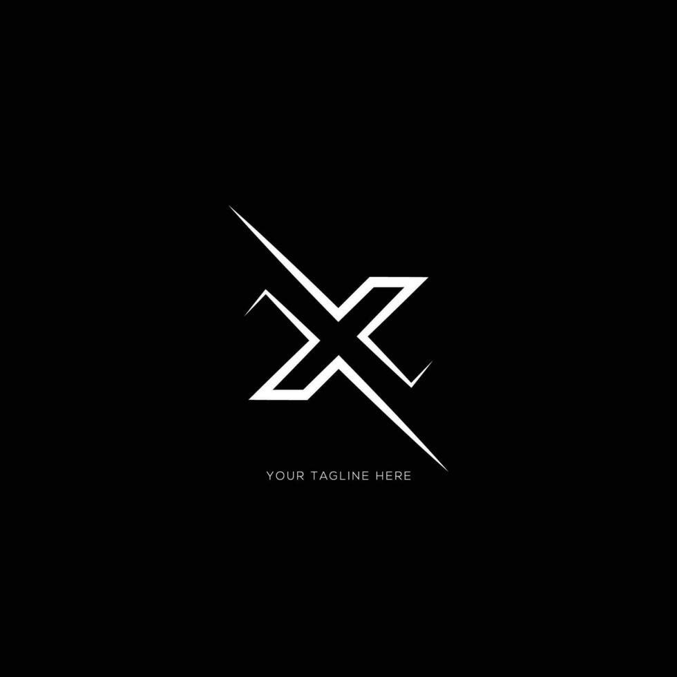 x logotipo vetor ícone Projeto ilustração modelo