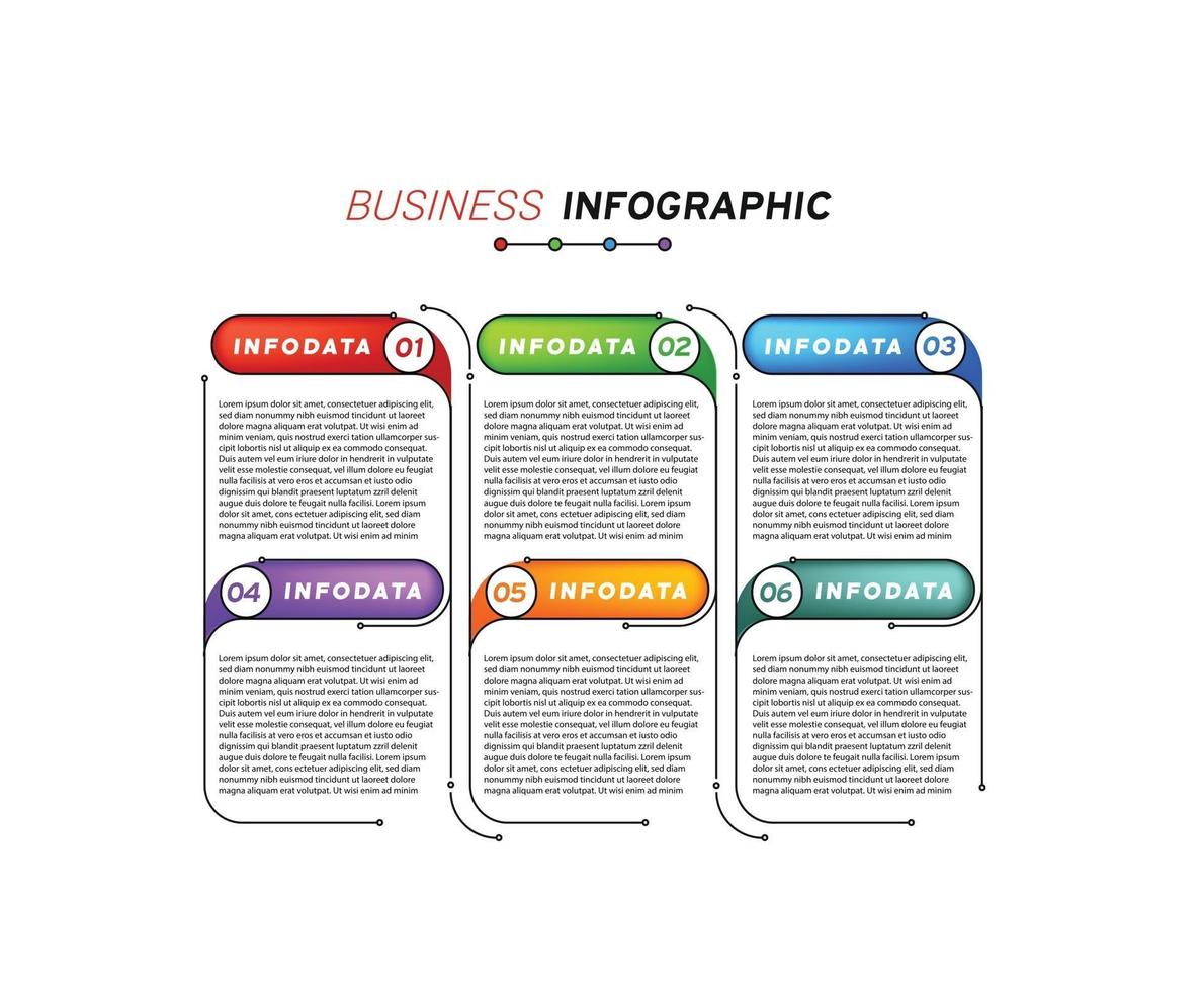 elementos de design de infográficos de negócios conjunto de infográficos em 3D vetor