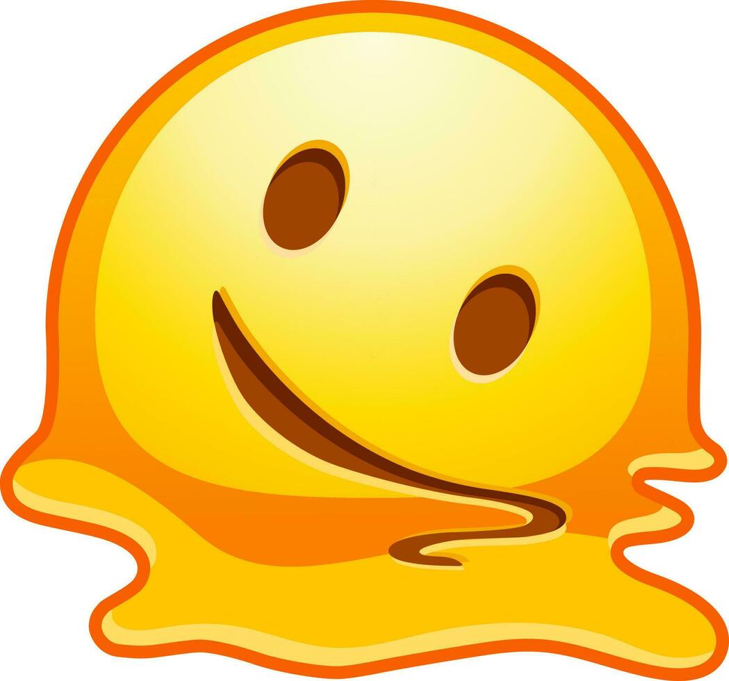 grande conjunto do amarelo emoji. engraçado emoticons rostos com facial expressões. vetor