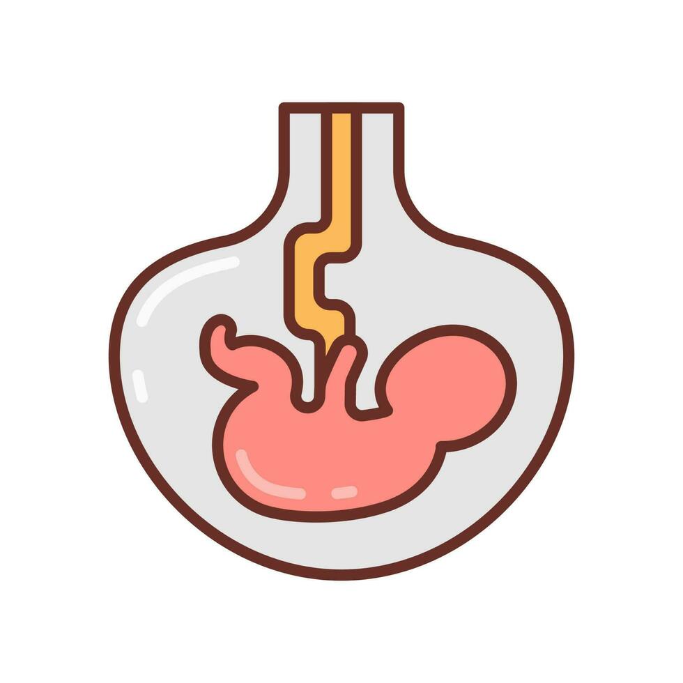 obstétrico emergência ícone dentro vetor. ilustração vetor