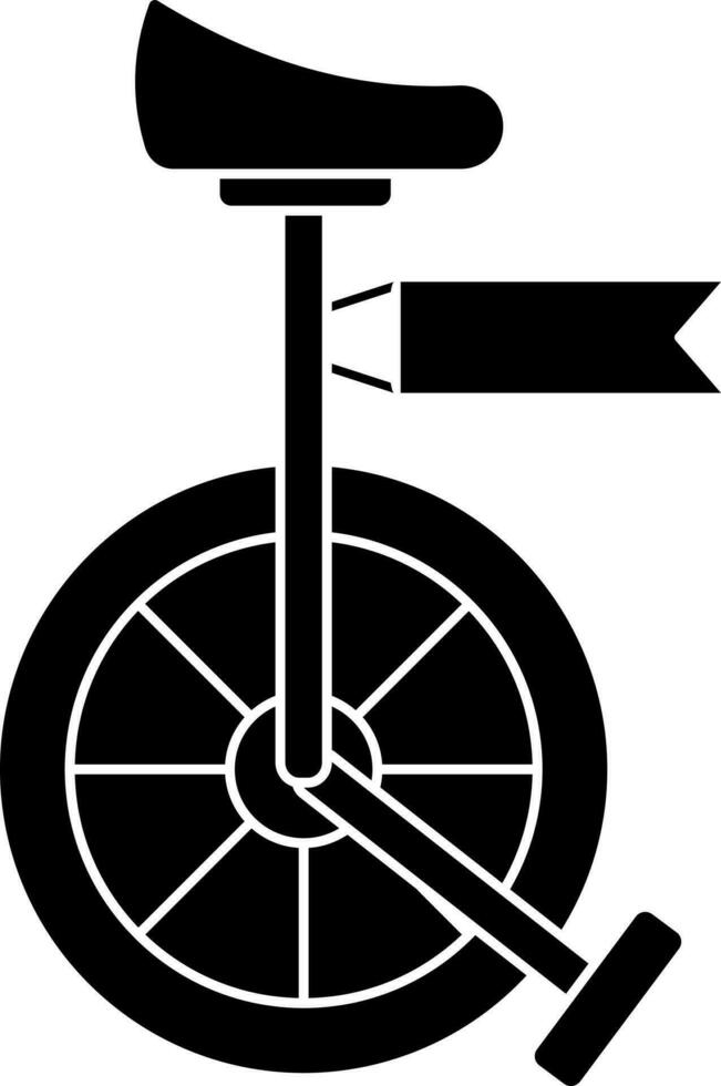 vetor ilustração do monociclo.