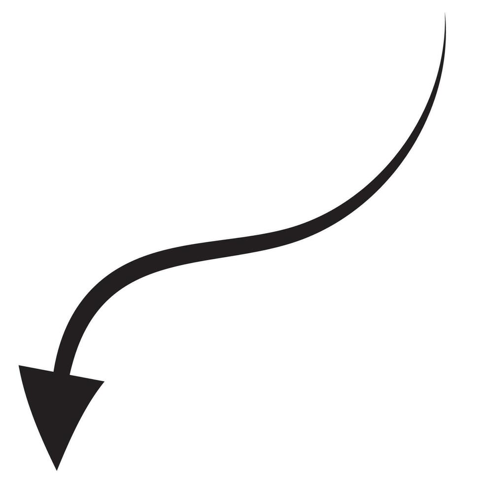 seta símbolo conjunto do rabisco ou esboço esboço do círculo, curva, furto acima, Preto linha, plano seta ícone mão desenhado elementos para gráfico Projeto ilustração elemento para decoração Arquivo dentro png formato vetor