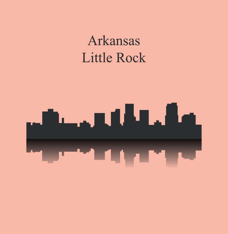 Little Rock Arkansas vetor