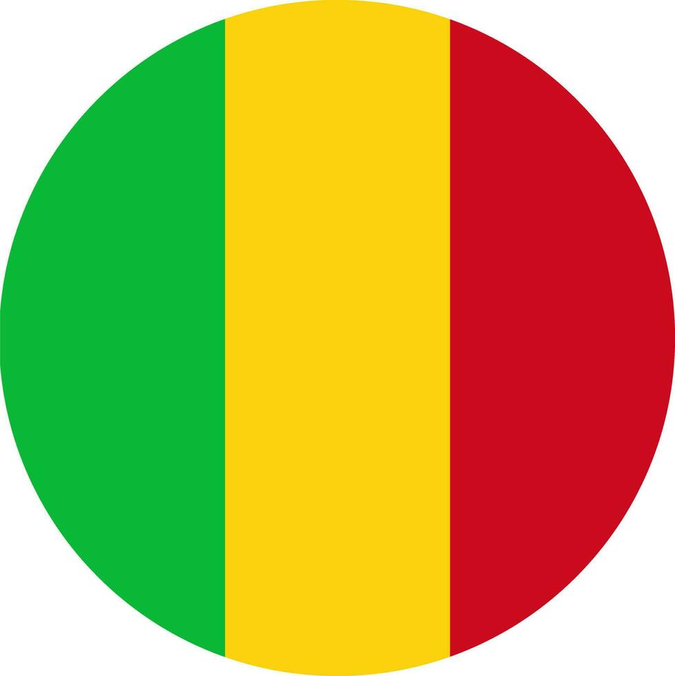 volta malinês bandeira do mali vetor