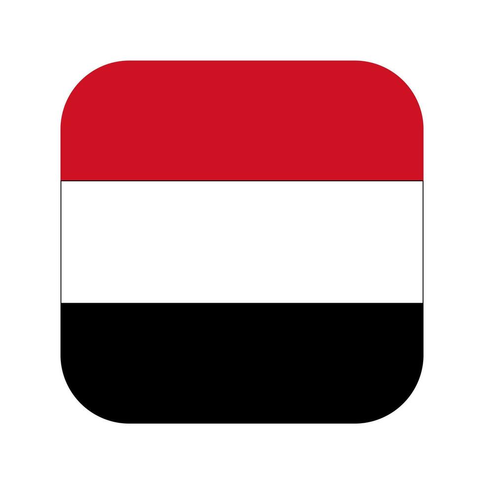 ilustração simples da bandeira do Egito para o dia da independência ou eleição vetor