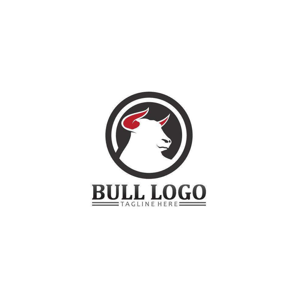 cabeça de búfalo de touro, vaca, vetor de design de logotipo de mascote animal para búfalo de chifre de esporte, animal, mamíferos, logotipo de cabeça, selvagem, matador