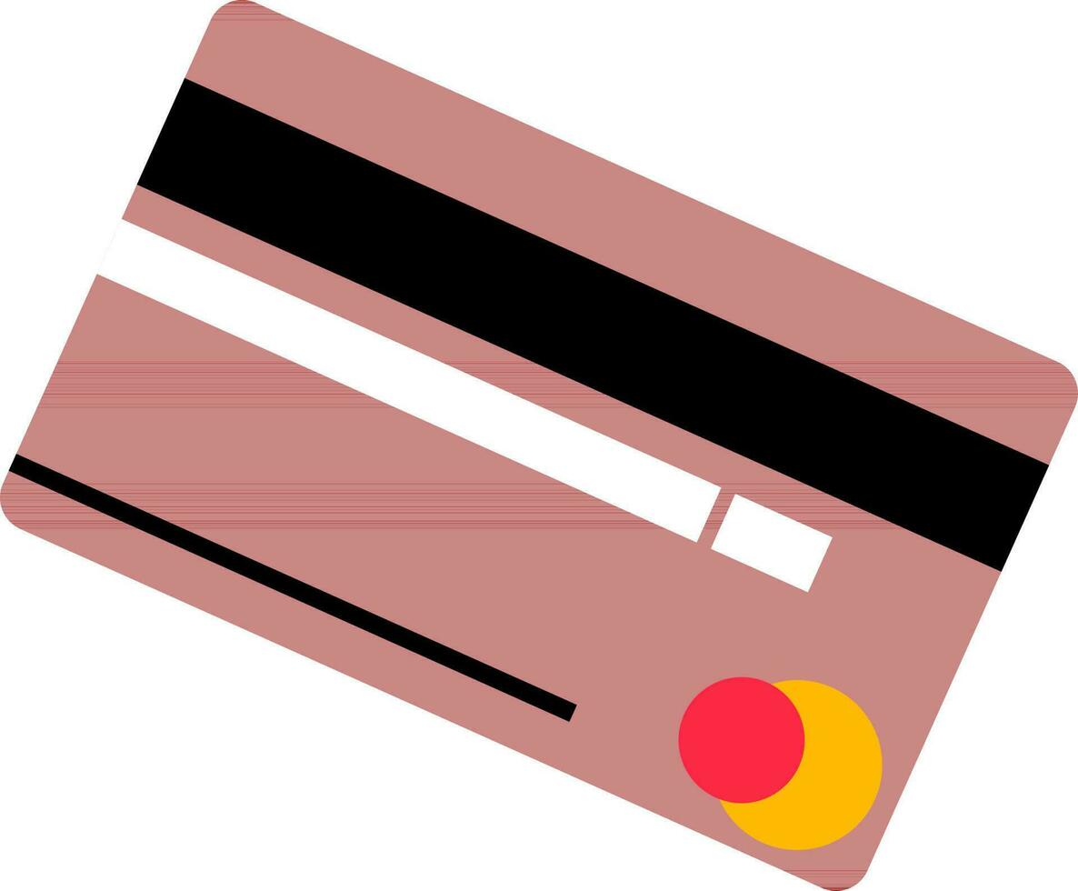 ilustração do crédito cartão. vetor