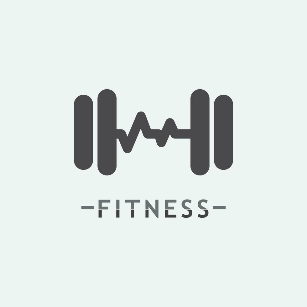 ilustração vetorial de design de logotipo de fitness vetor