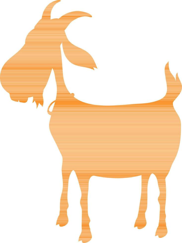 ilustração do uma cabra. vetor
