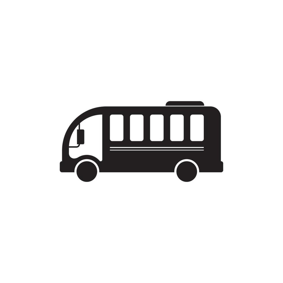vetor de ícone de ônibus