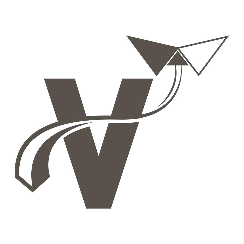 design de ilustração vetorial de logotipo de carta vetor