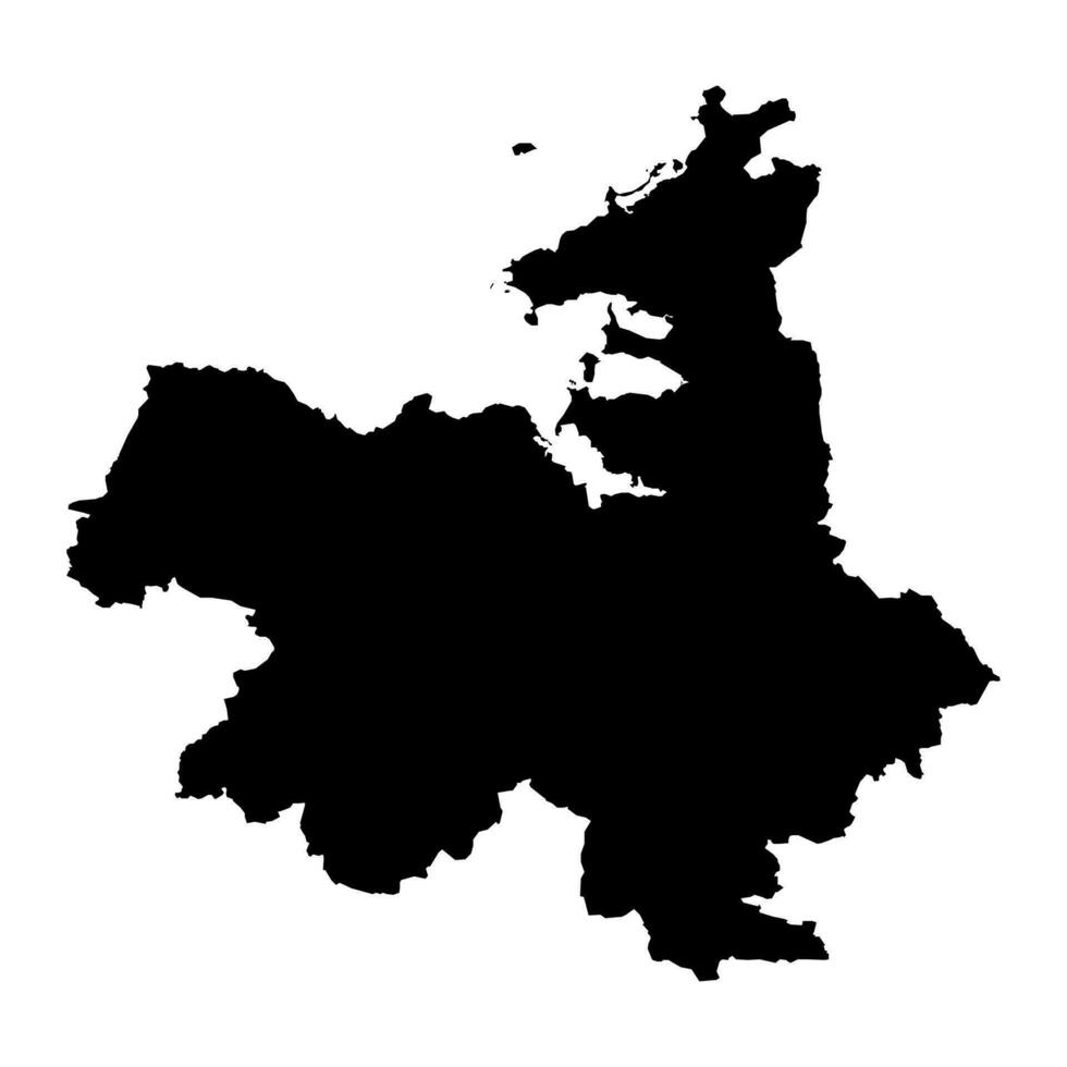 município Sligo mapa, administrativo condados do Irlanda. vetor ilustração.