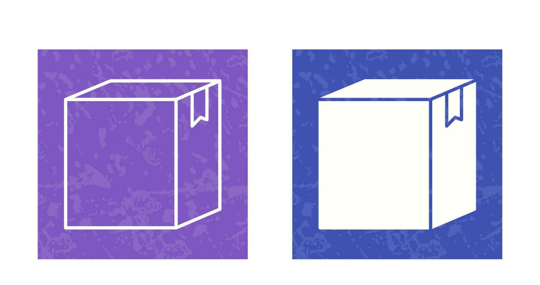 ícone de vetor de caixa