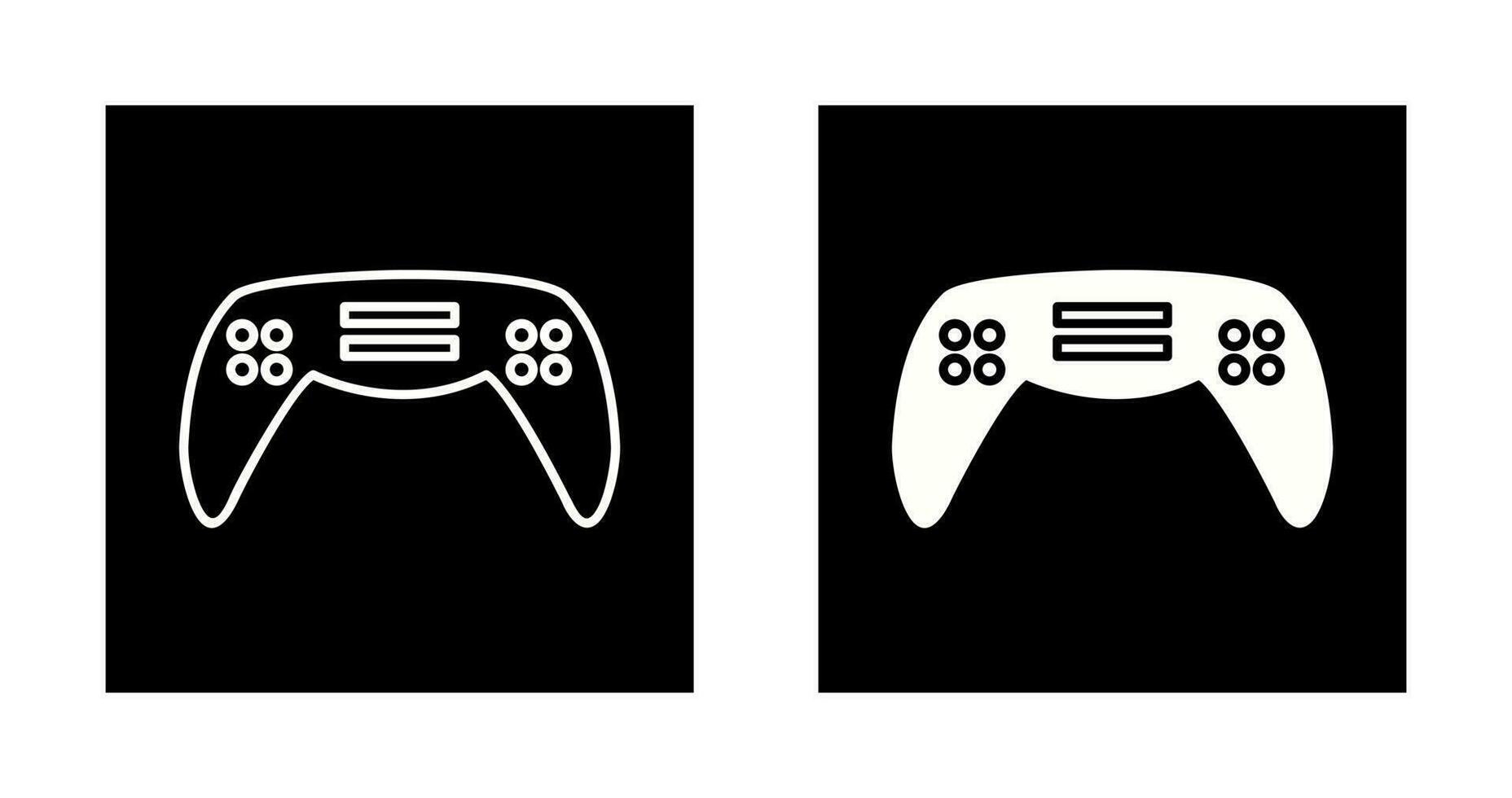 ícone exclusivo do vetor do console de jogos